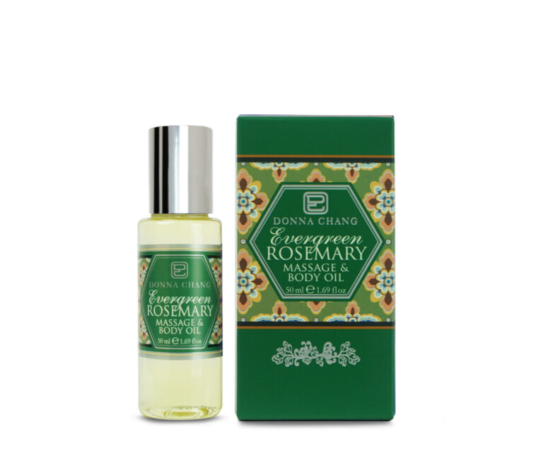 EVERGREEN ROSEMARY MASSAGE & BODY OIL 50 ML.